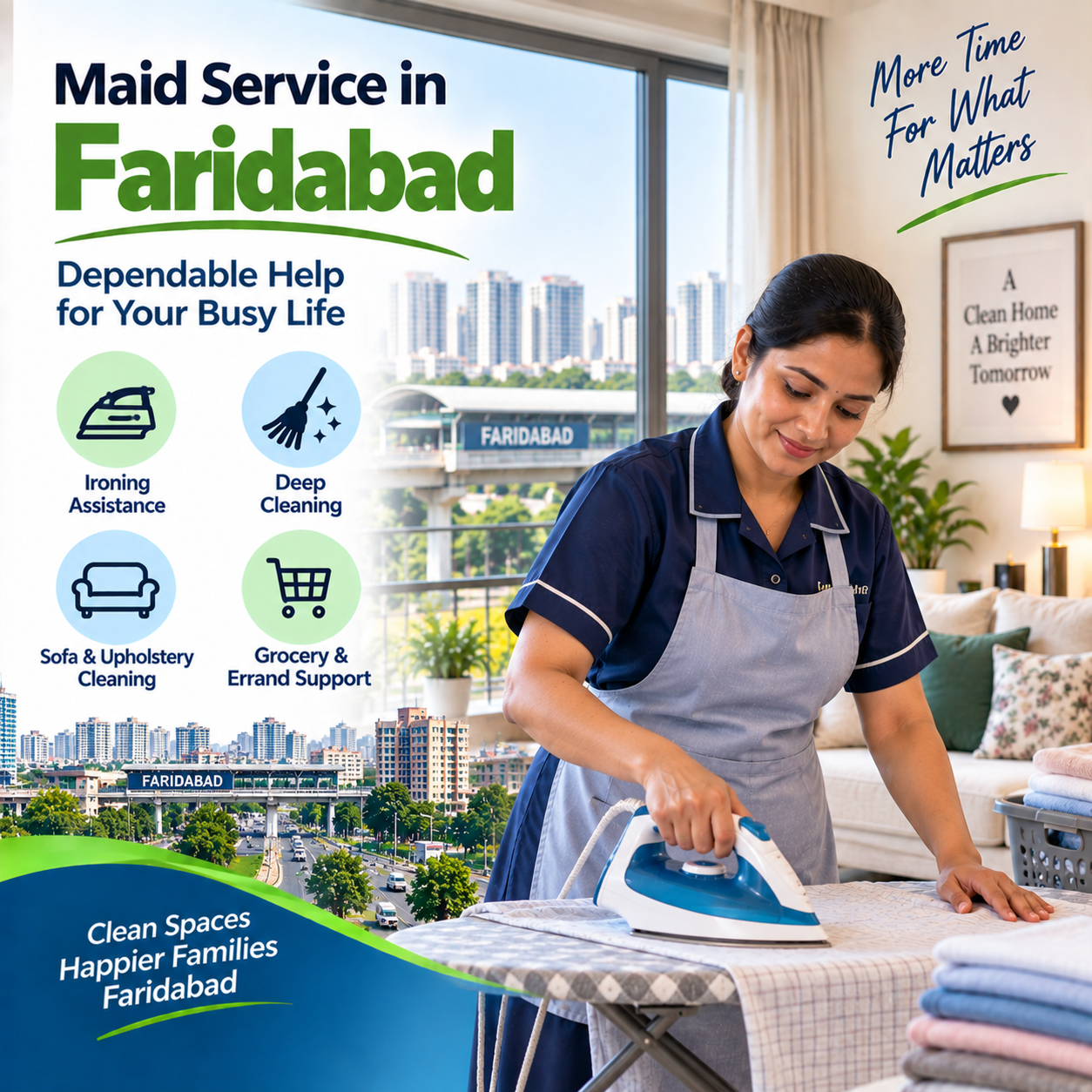 Maid Service in Faridabad