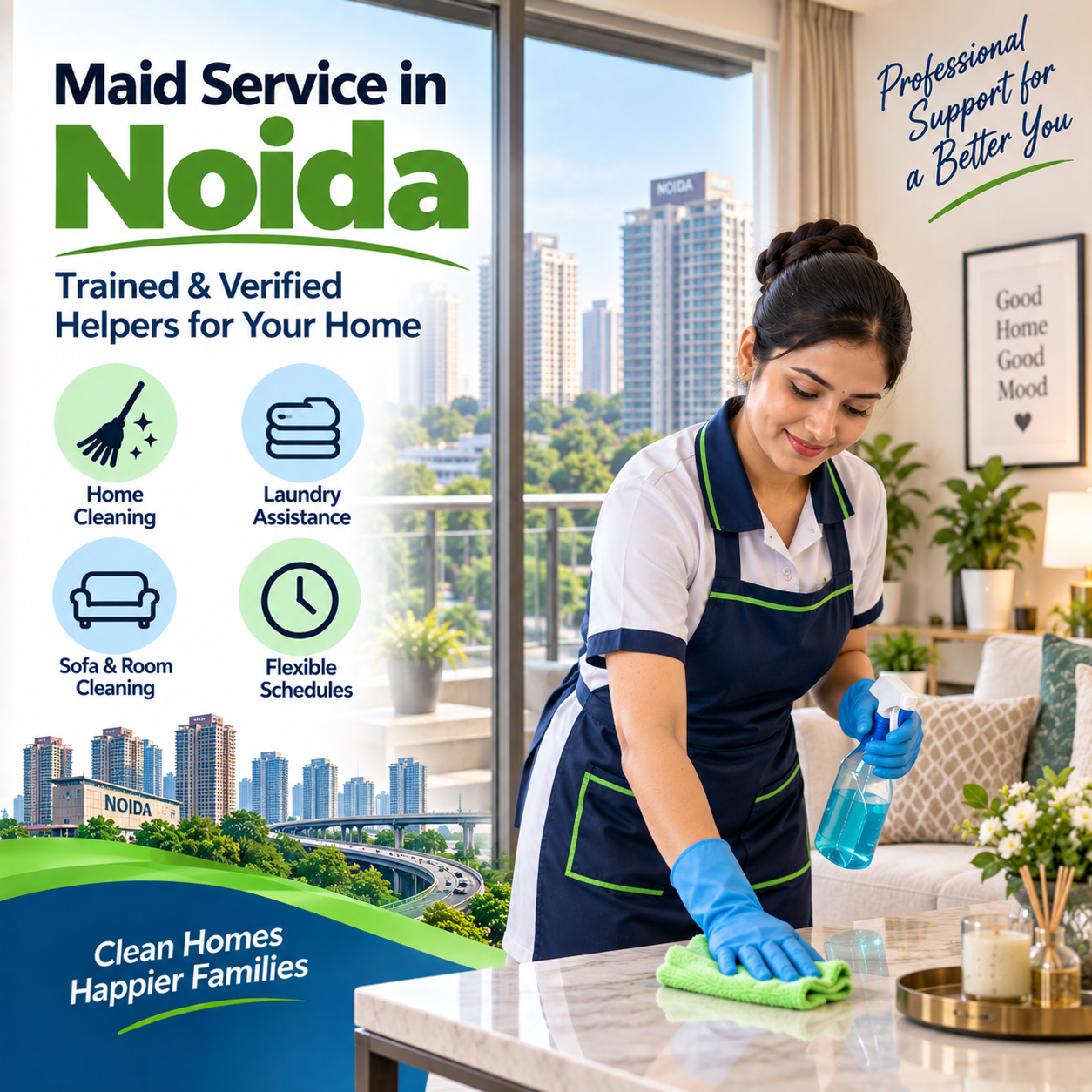 Maid Service in Noida